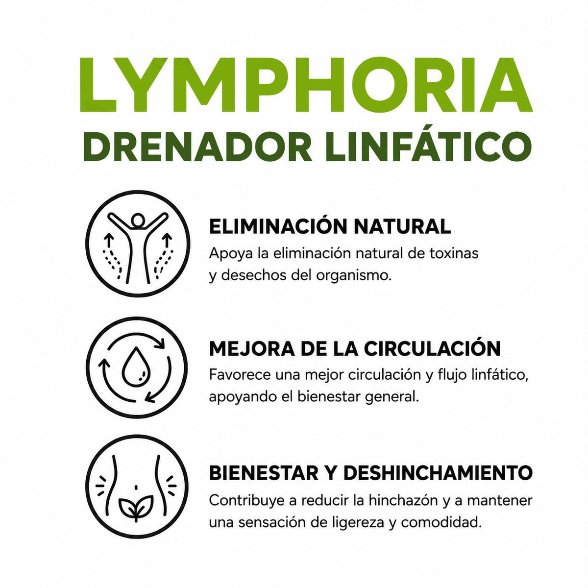 DRENAJE LINFATICO - LYMPHORIA - 60 ML